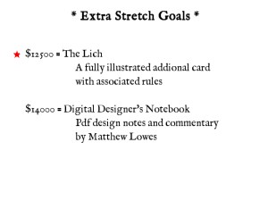 Extra Stretch Goals